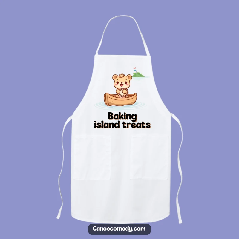 Funny Happy Animal Canoe Apron: Cook with Joy Towards Your Goals