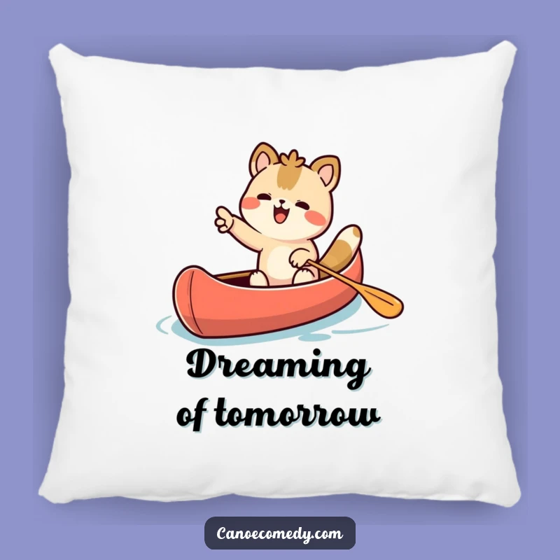 Funny Eager Kawaii Animal Canoe Pillow - Comfy Adventure Gift!