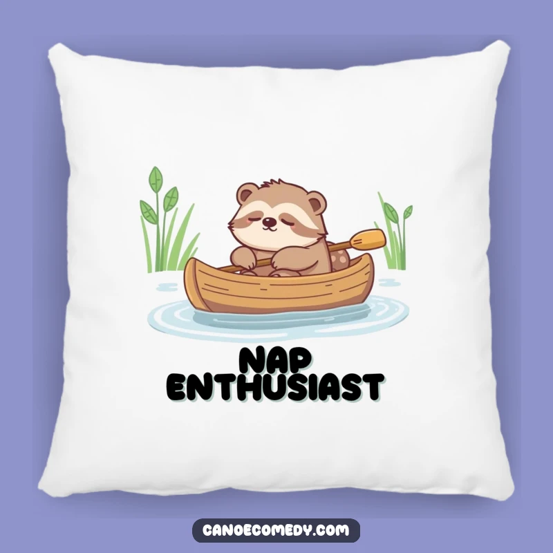 Funny Sleepy Sloth Canoe Pillow: Ultimate Comfort for a Peaceful Funny Gift