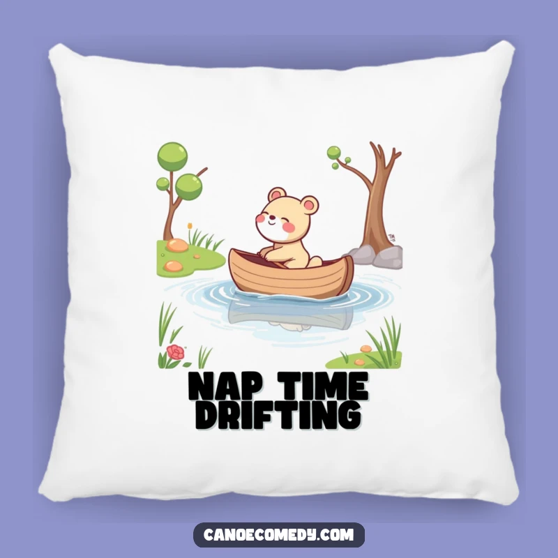 Funny Giggling Animal Stream Pillow: Cozy Cushion for Relaxed Slumber