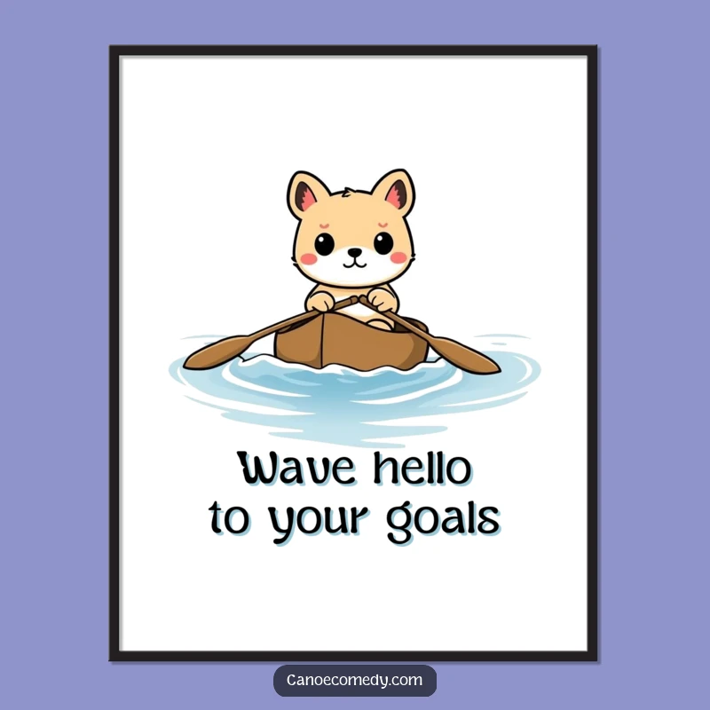 Funny Determined Animal Art - Free Printable Wall Decor for Your Quest!