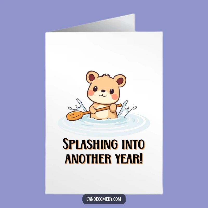 Funny Animal Birthday Card Free Printable: Splashy Fun to Make Them Laugh!